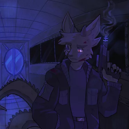 art i did a while back figuring out some stuff about my original species :) by rxbbitsart