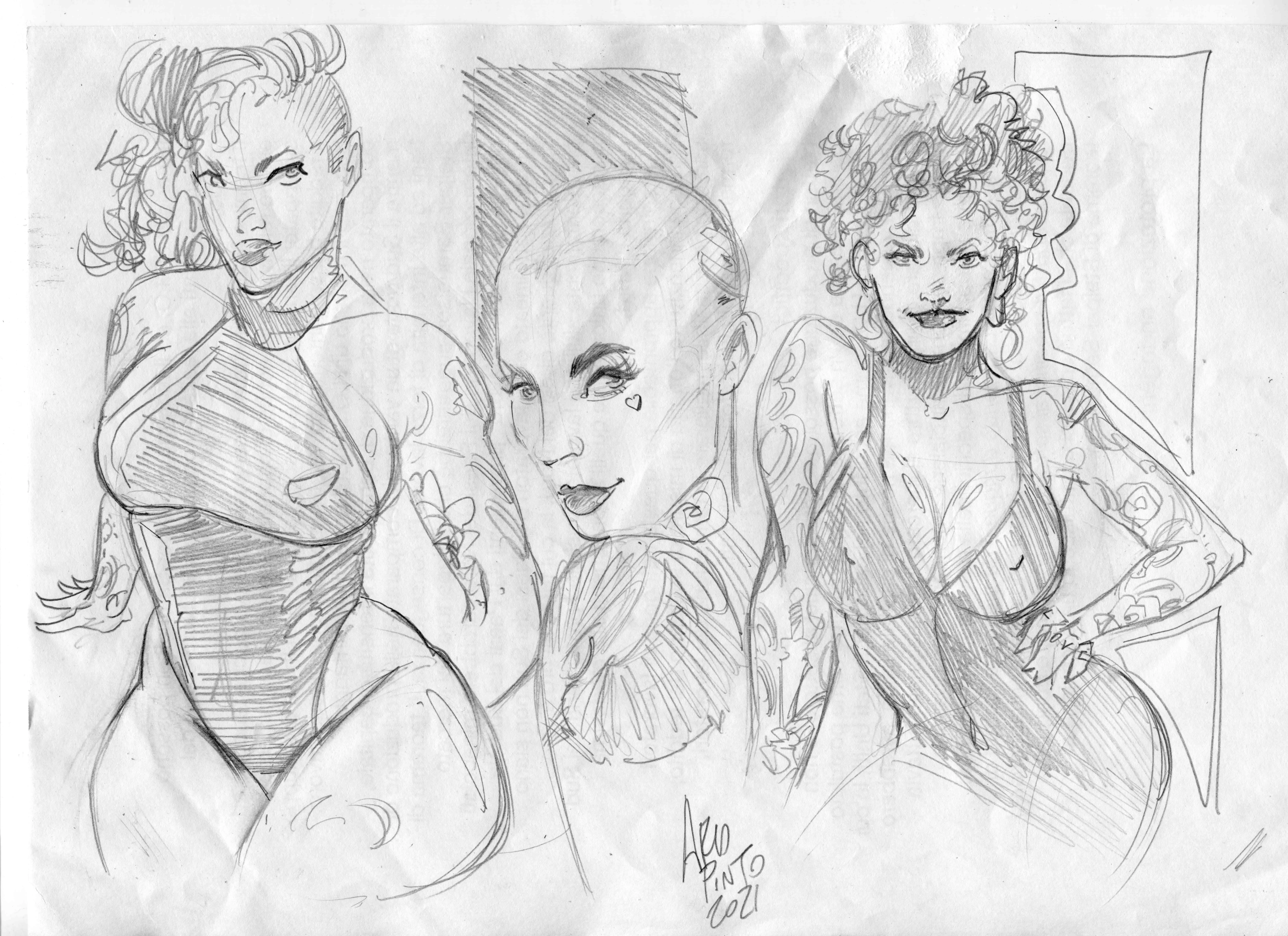 Art practice with Christy Mack posted by Il_Mattacchione__