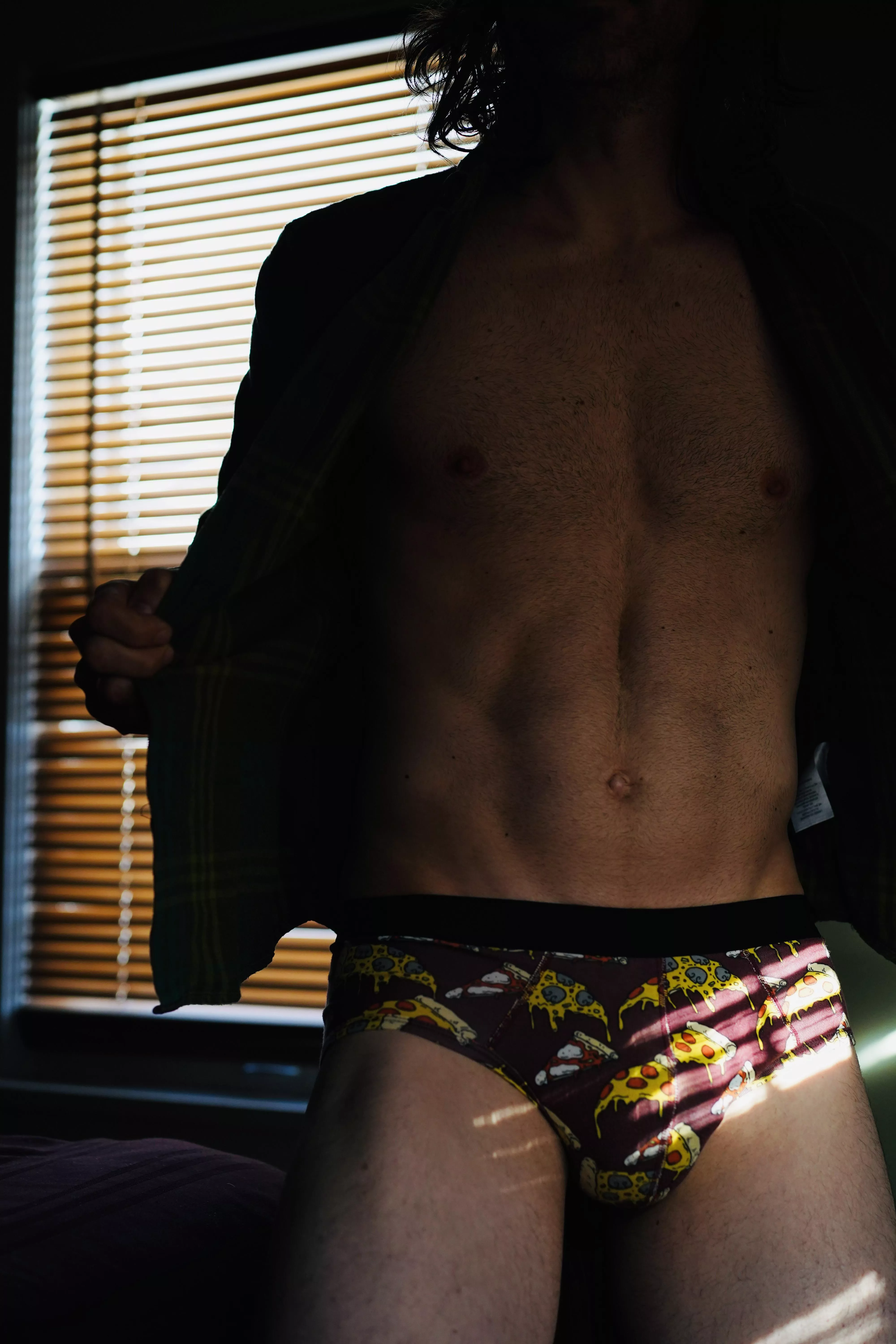 Artful pizza 😏 posted by surly_fox