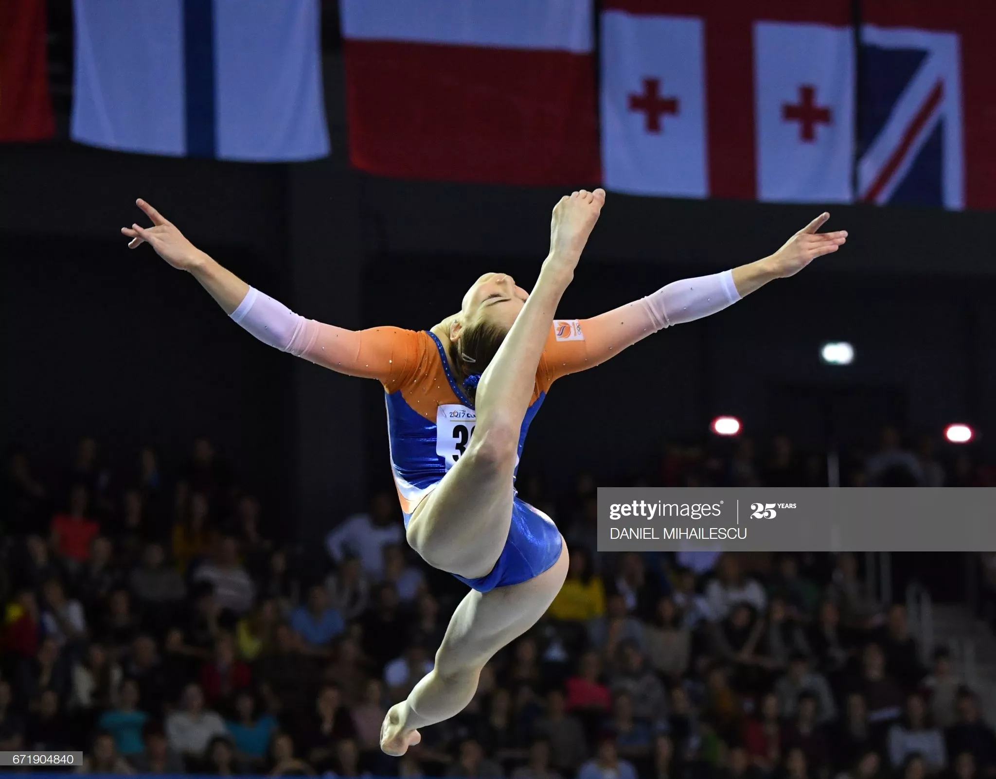 Artistic gymnast Eythora Thorsdottir's mound posted by star_form_tree