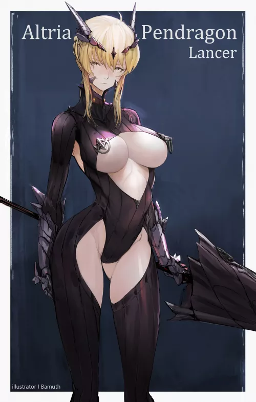 Artoria Lancer Alter (Bamuth) [Fate] by sequence_string