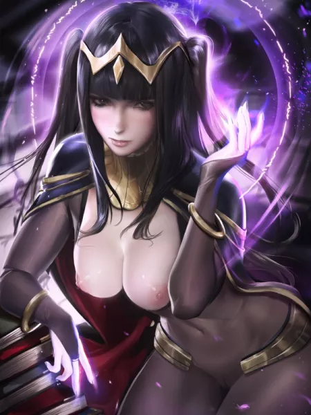 [Artwork] Tharja from Fire Emblem: Awakening by ---DarkValkyrie---