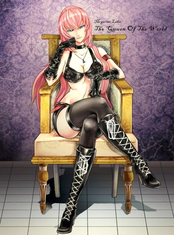 [Artwork] Vocaloid Megurine Luka posted by --DarkValkyrie--