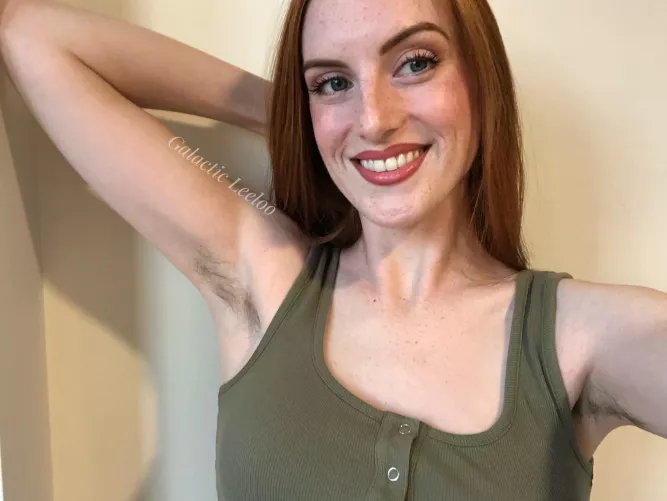 As the weather gets colder the longer my pits grow and the less you’ll see them by GalacticLeeloo