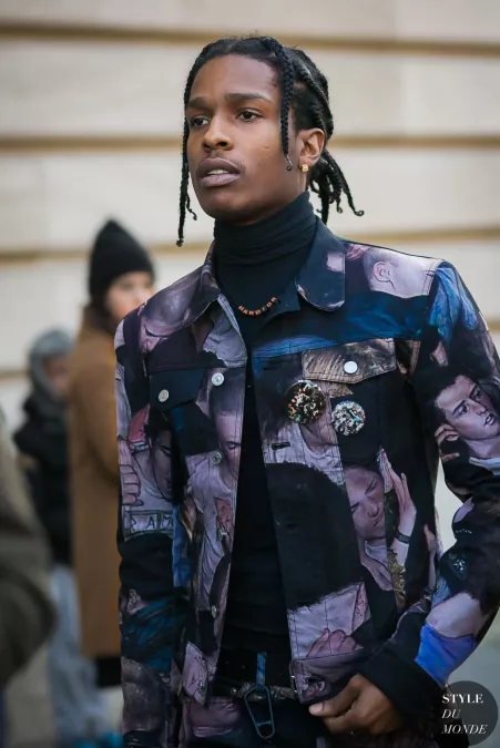 ASAP Rocky @ Paris Fashion Week by Uhriah