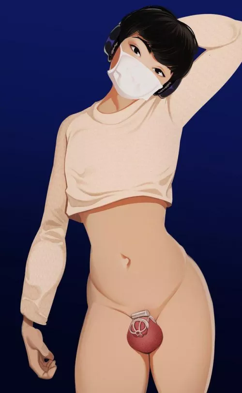 Asian sissy getting ready for her date with a white daddy by jd81423