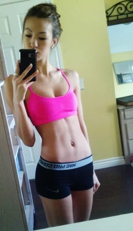 Asian Sports Bra posted by steakflanks
