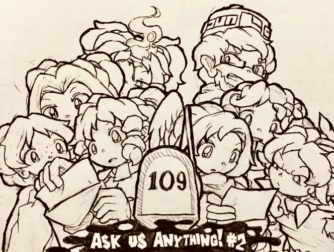 Ask Us Anything! #2 (Character AMA) by MrLinThePencilGuy