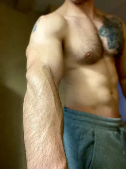 Asking Santa for bigger forearms 😋 by gypsysoul3159