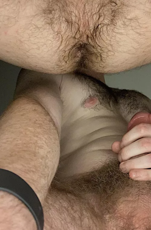 Ass, bush, chest combo for your viewing pleasure by Ok_Mammoth_2756