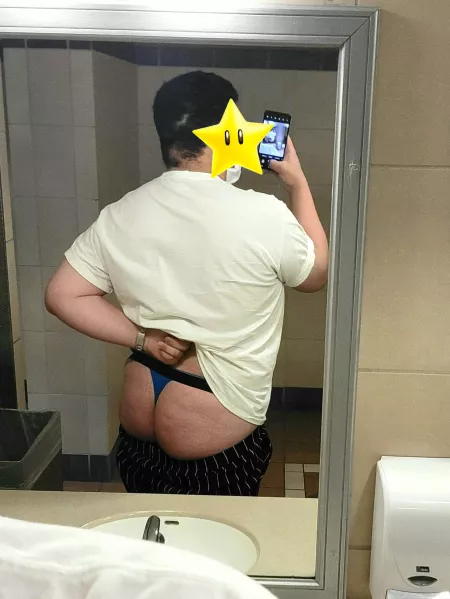 Ass out in the movie theater bathroom XD by ymi3xx