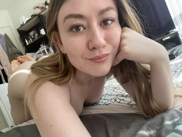 Ass, tits, and toes all in one pic! What more could you ask for? by KatieKat1999x