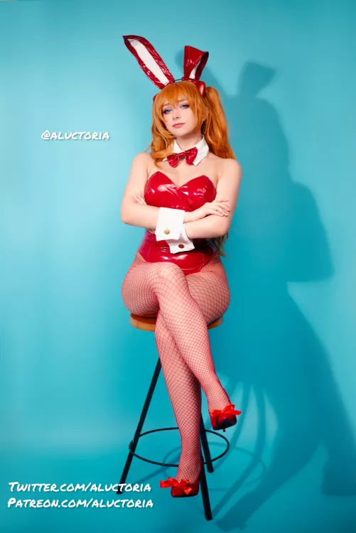 Asuka bunny cosplay by Aluctoria