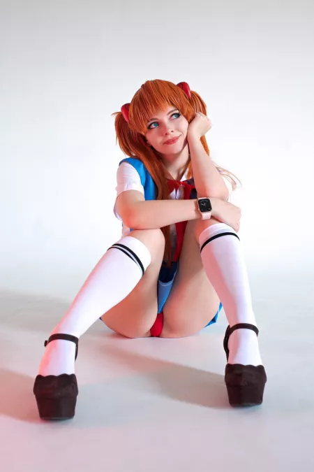 Asuka from Evangelion by Evenink by irina_sabetskaya