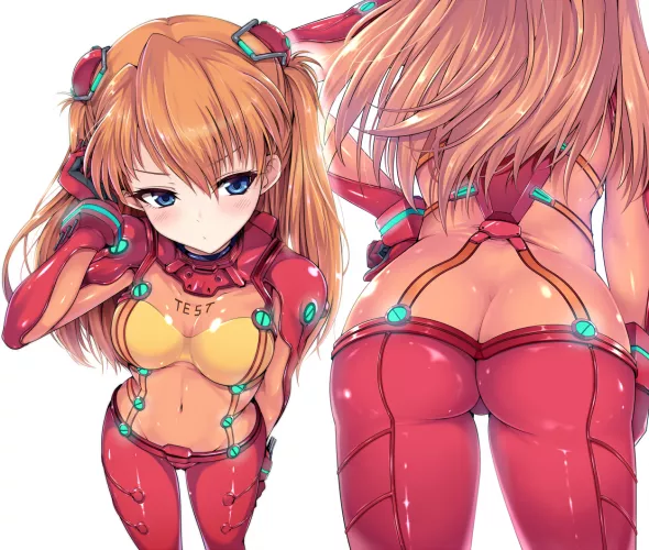 Asuka Has A Problem With The Test Plugsuit (Kasai Shin) [Evangelion] by sequence_string