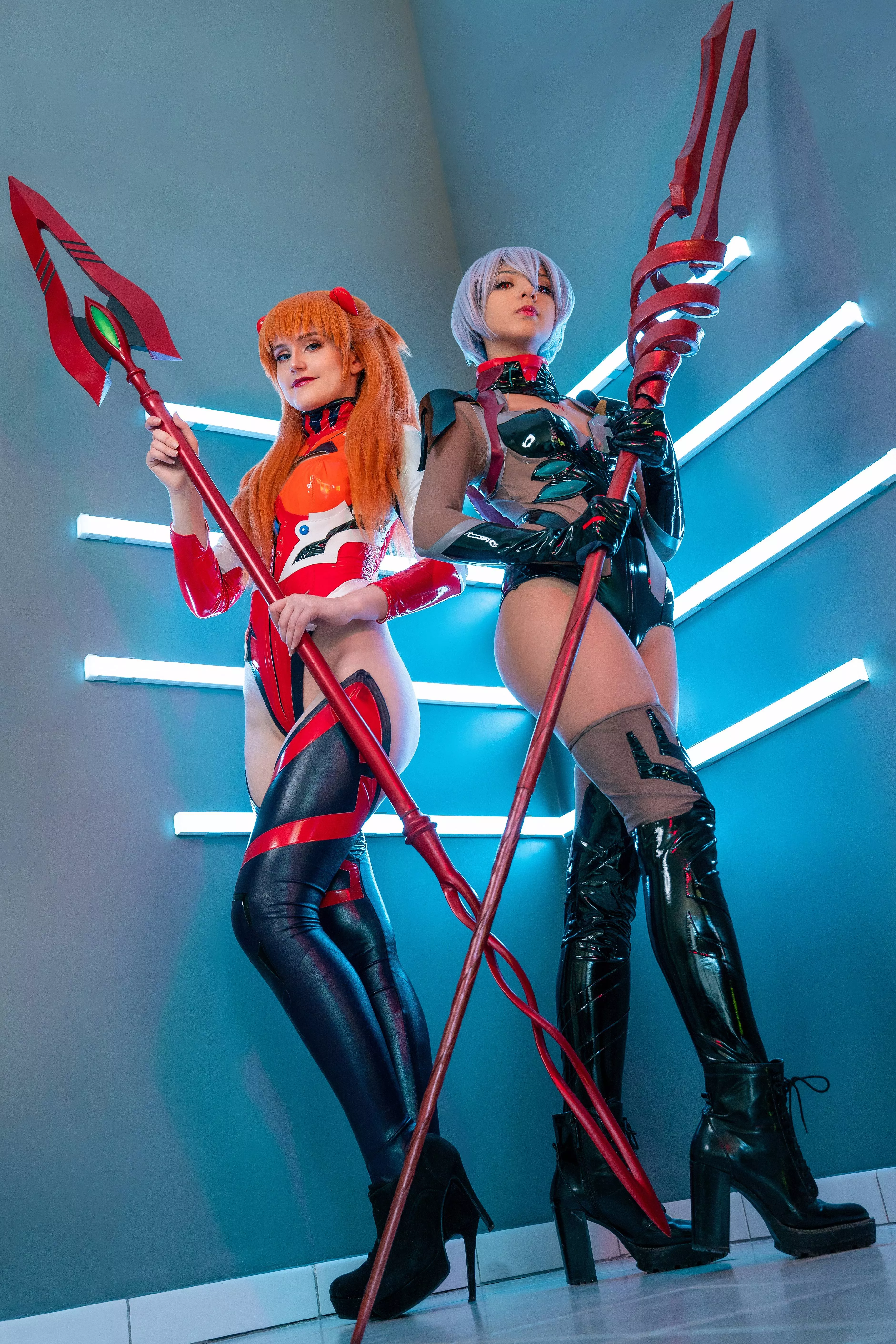 Asuka & Rei By Soalianna & AlifiaCosplay posted by SoaLianna