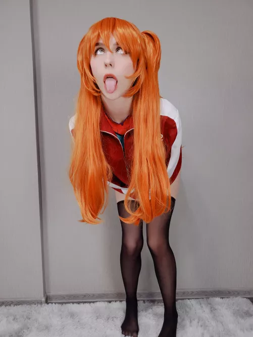 asuka's ahegao [OC] by Tulpina