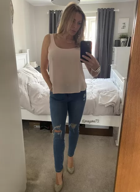 At 48, is this top ok to wear out? by MsYates72