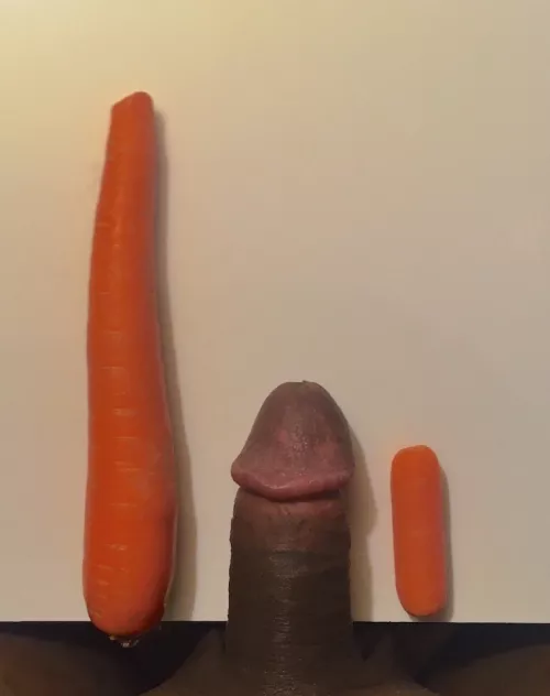 At least I'm bigger than a baby carrot by lilblkdck