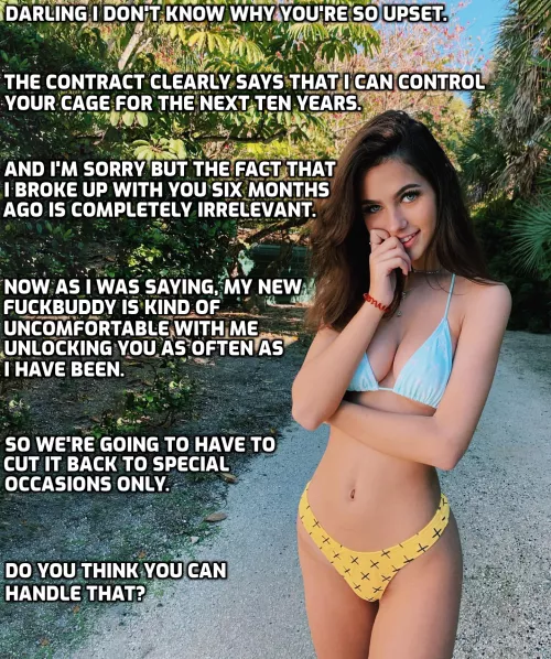 At least she hasn't forgotten about you yet. by nubsimp