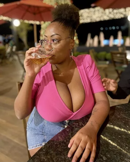 At the bar by FizzyOrangeJuice