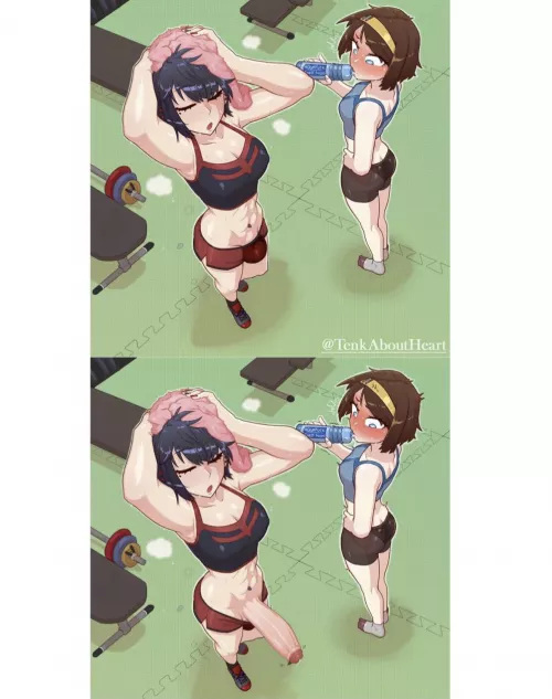 At the Futa gym (thetenk) by Futa_Mercy