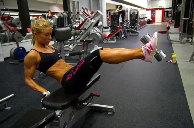 At the gym. by Disproving