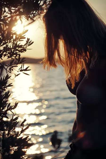 At the lake by xtra-medium