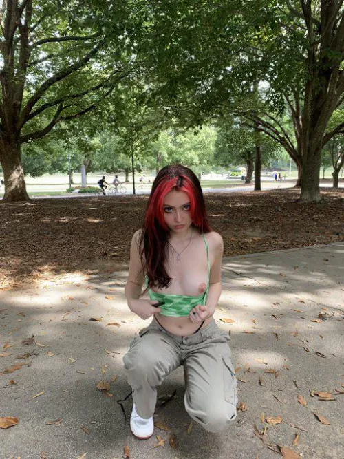 At the park ❤️ by kinkykat977