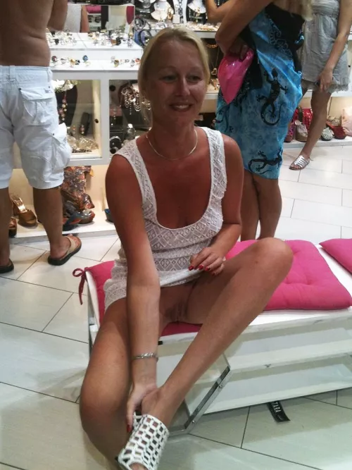 At the shoe store by MarijuanaAndRum