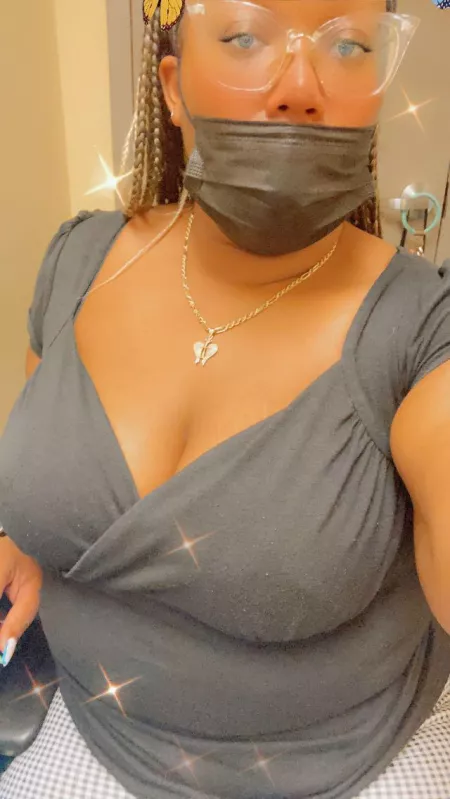 At work, chillin. 😌😌💋 by SimplySweet1128