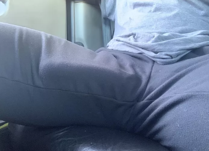 At work walking around like a unicorn by dic-fil-a