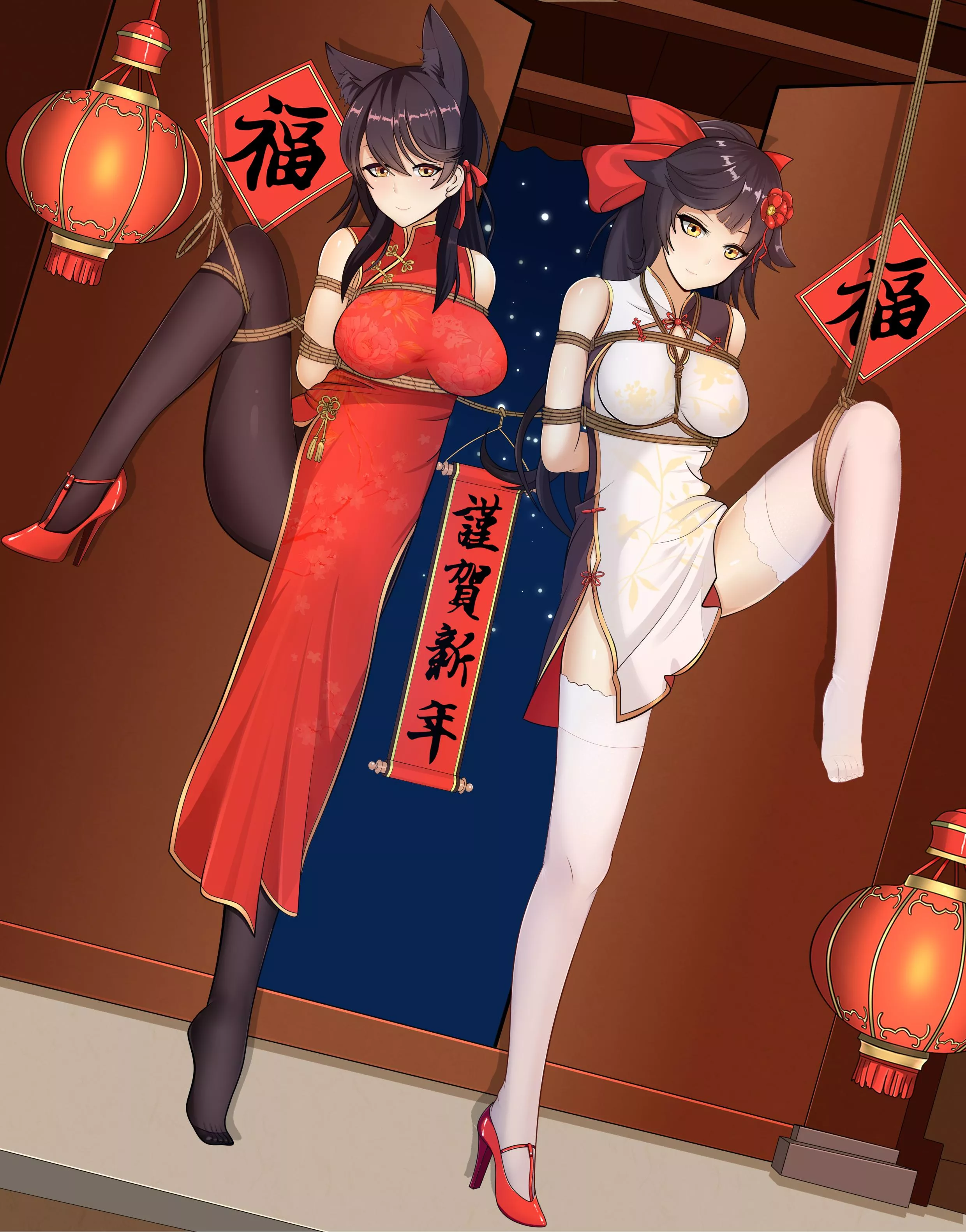 Atago & Takao posted by cedehh