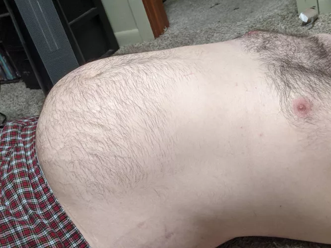 Ate so much today I don't think I can sit up by DadBodGodBHM