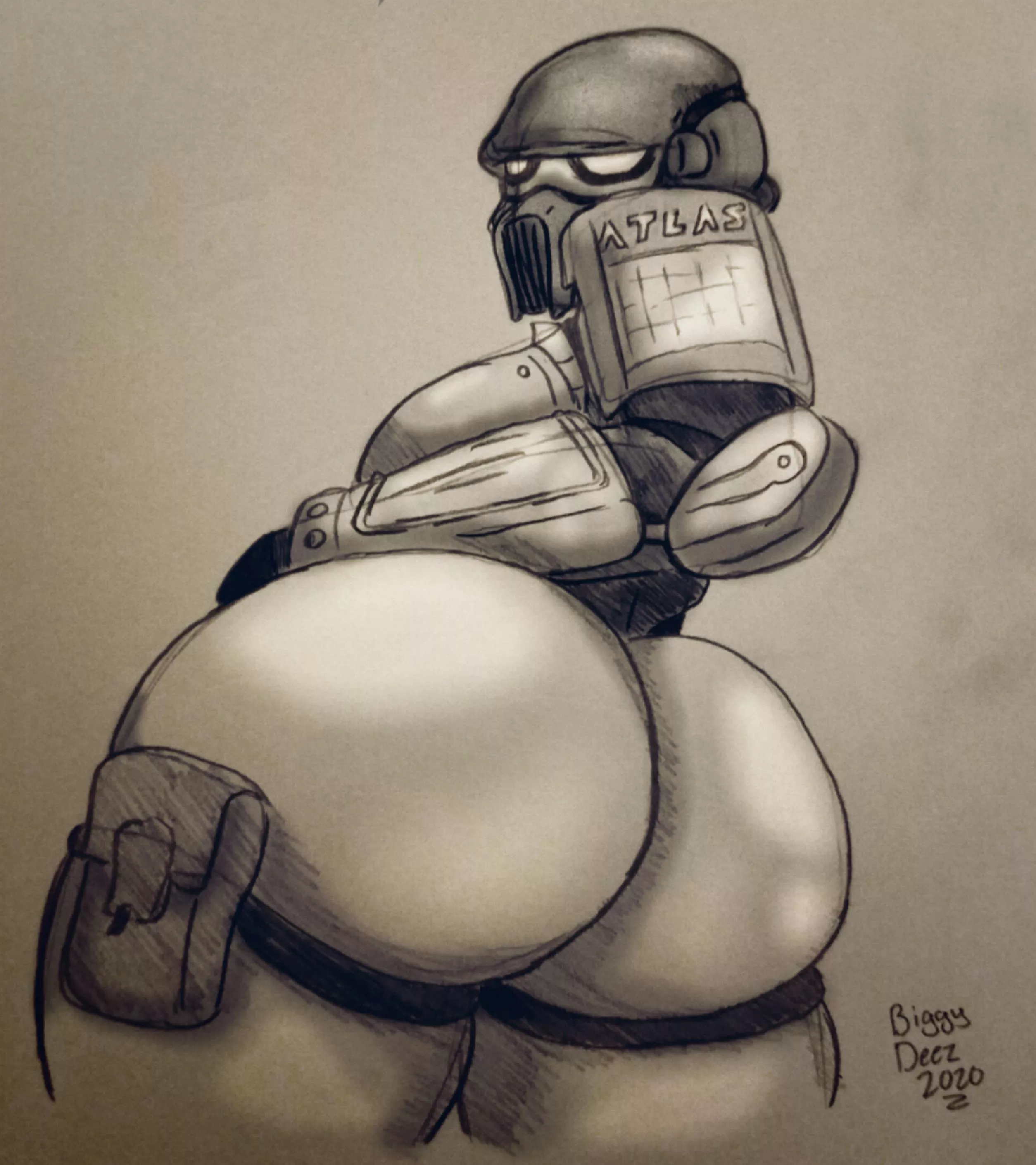 Atl-ASS (My Art) posted by BiggyDeez