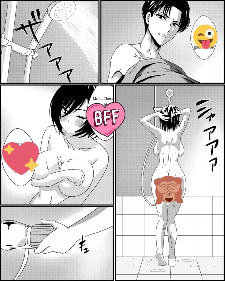 Attack on Mikasa my new manga (Senpai_arts27) [Attack on titan] by Senpai_arts27