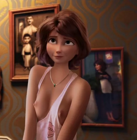 Aunt Cass tries to ignore the fact that she just french kissed with the cute girl delivering her fresh vegetables. by Rastifan