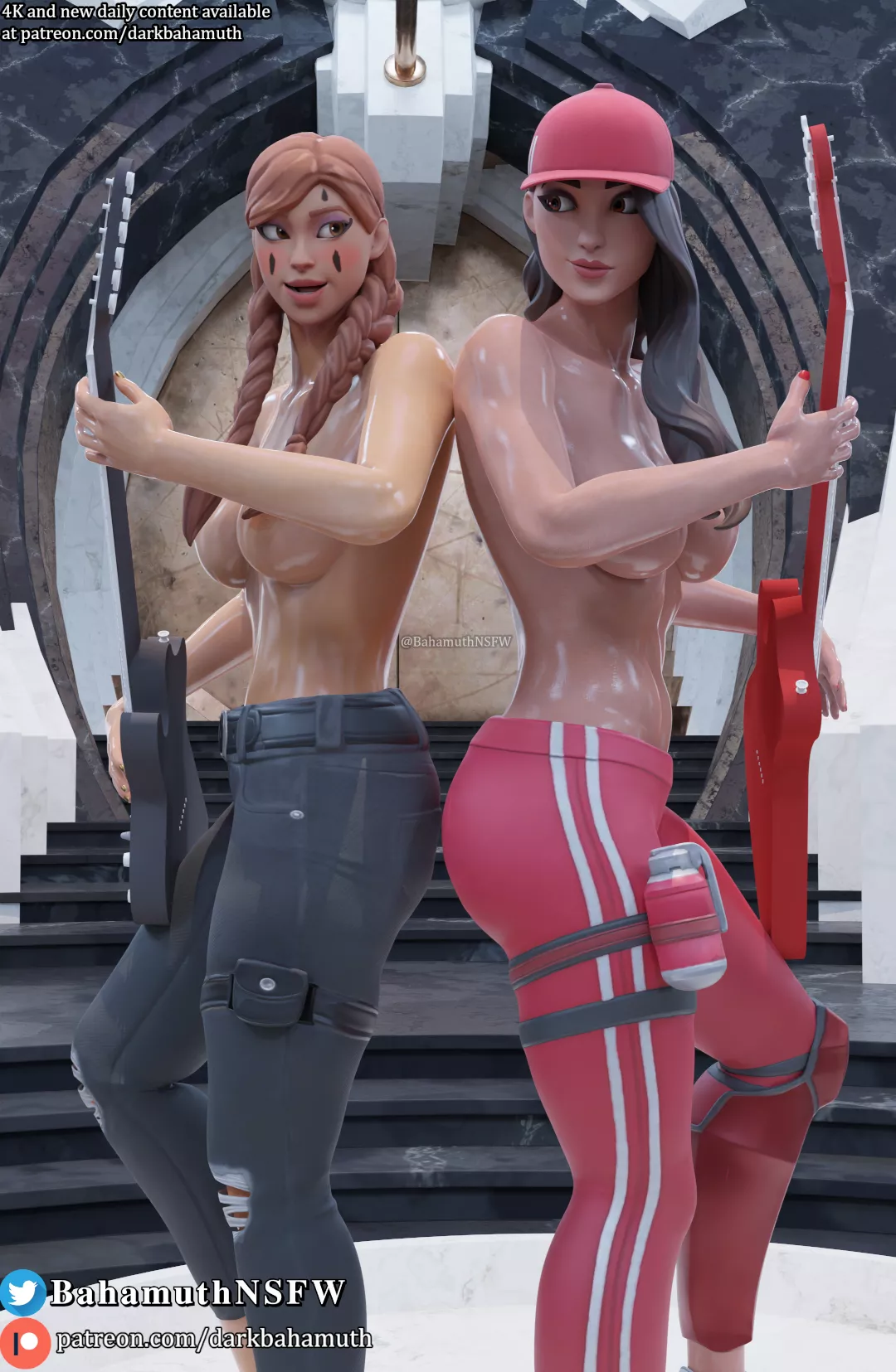 Aura and Ruby performance [BahamuthNSFW] posted by Darkbahamuth