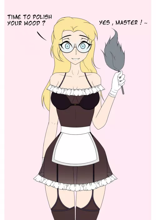 Aurora Maid to Serve by (nexus_light!!) by Konradleijon