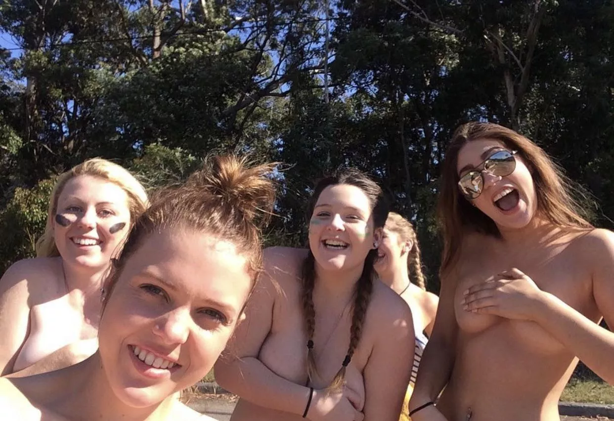 Aussie babes having some fun in public posted by greentown4378