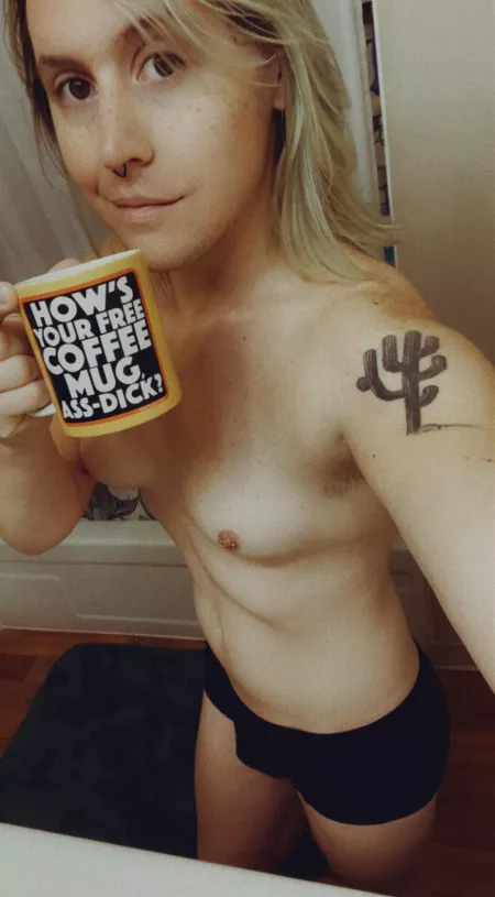 Awake at an awful time, how’s your coffee? by GirlMeKimberly