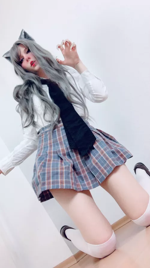 Awwooooooo. Time for treats? by x_nori_