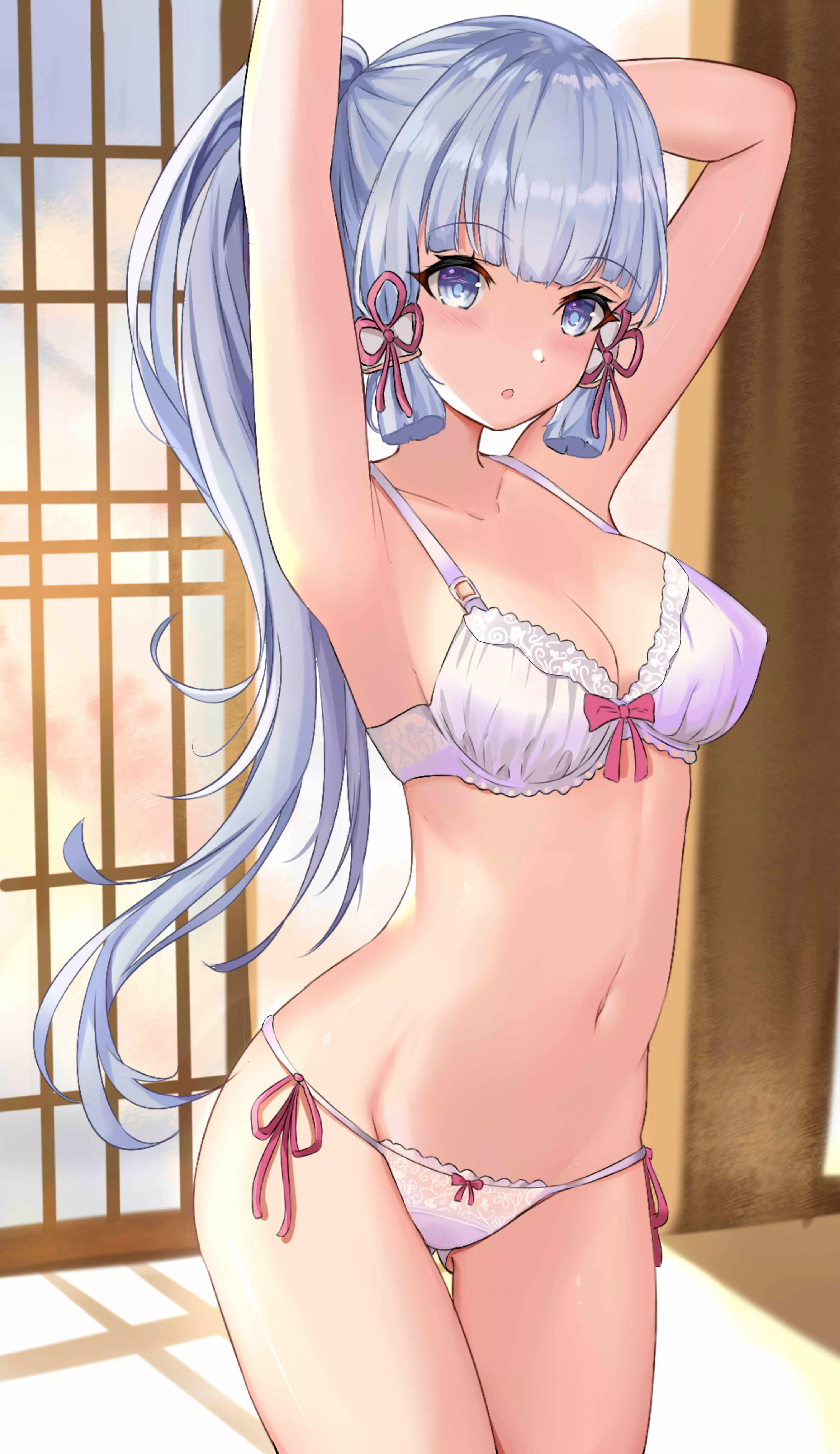 Ayaka in her underwear posted by _chirp_