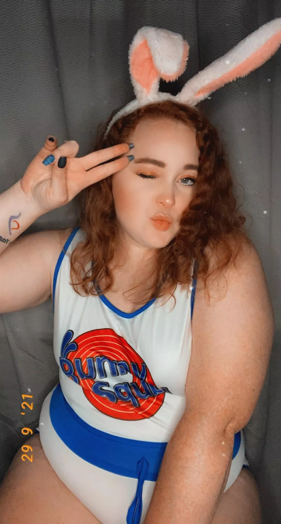 aye aye Buggs!🐰🏀 posted by RedHeadedBunnyBabe