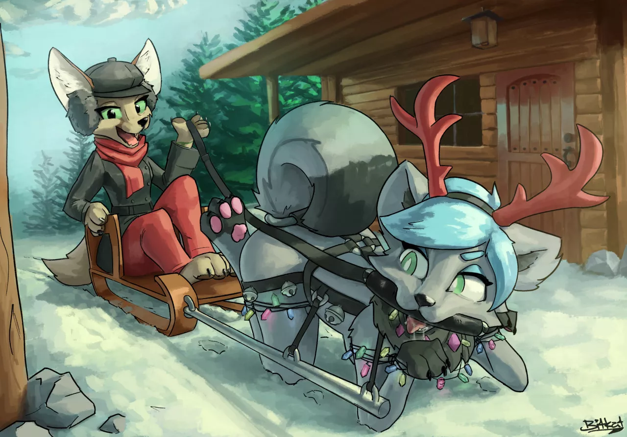 Azalea and Mavis (B1TK4T) [FF] posted by puppy_mushroom