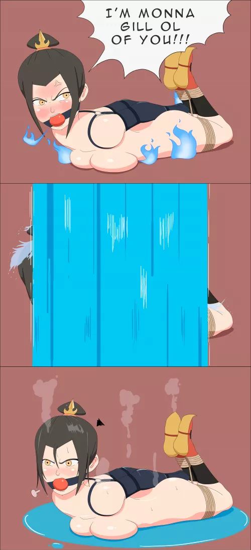 Azula from Avatar captured (Art by me) by tchubarom