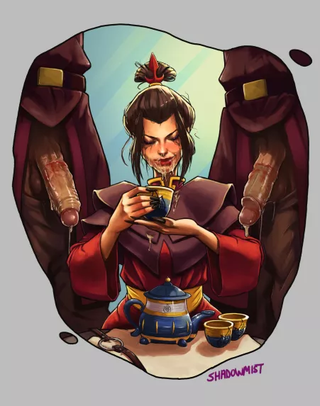 Azula's Morning Tea (ShadowMist) [Avatar: the Last Airbender] by fangornforceps2