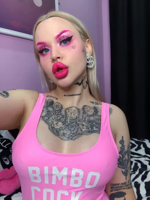 Baby bimbo dreaming about more modifications 🥰 by nasty_bimbo