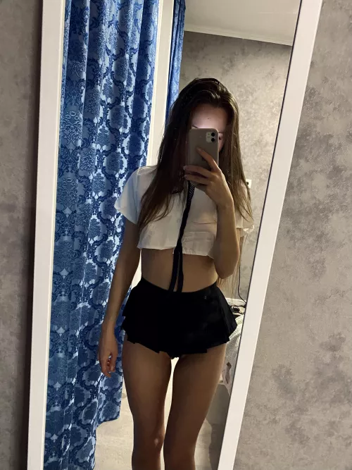 Baby, do you like this short skirt of mine? by Fine_Hornet