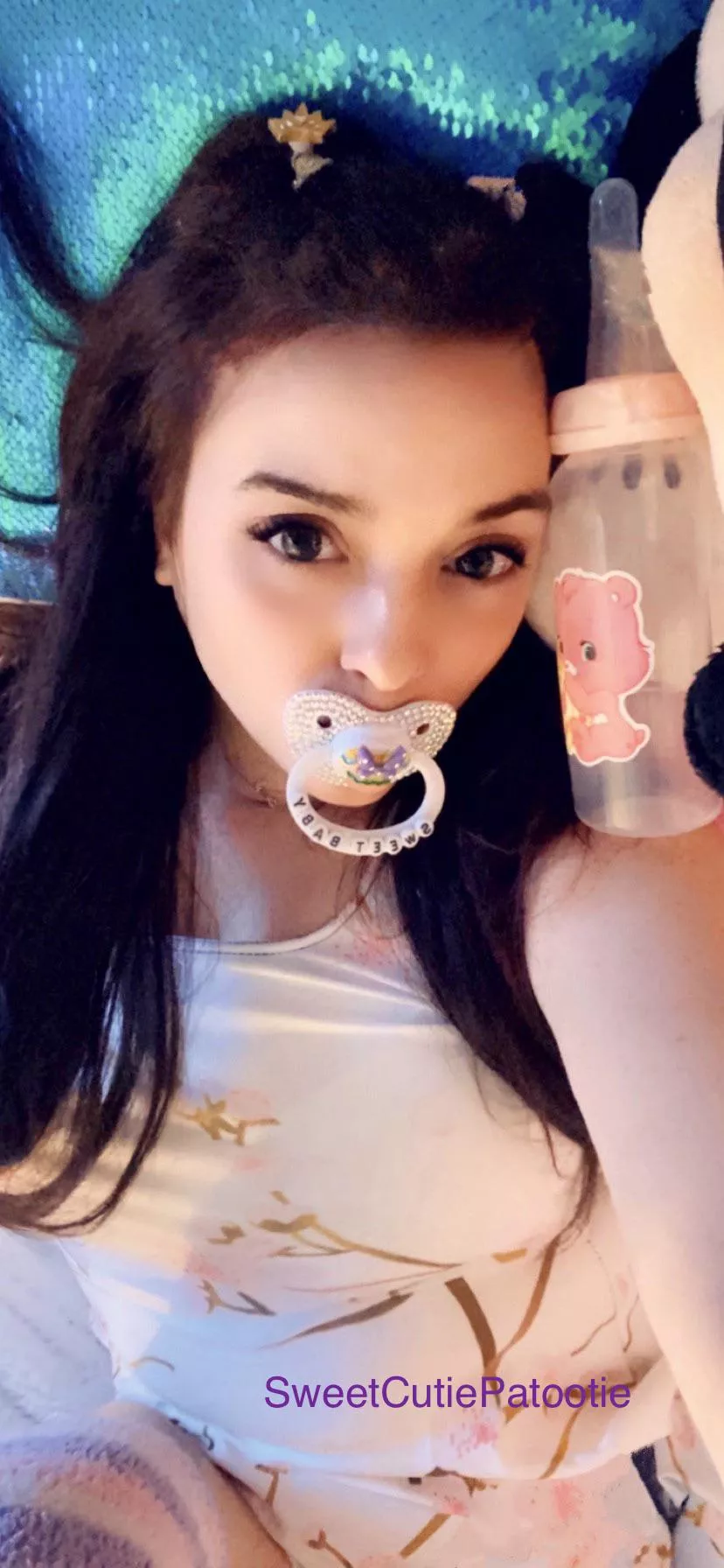 “Baby you’re like lightning in a bottle” posted by SweetCutiePatootie